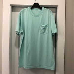 Southern Tide Sea Foam Green Tee